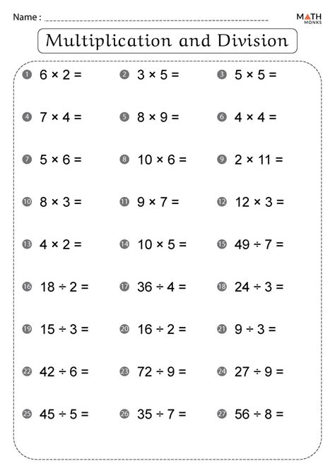Year 4 Editable Multiplication And Division Vocabulary Cards Multiplication And Division Vocabulary - Multiplication And Division Vocabulary