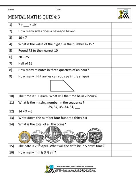 Year 4 Maths Worksheets With Answers 8211 Hometuition Math Sheets For Year 4 - Math Sheets For Year 4