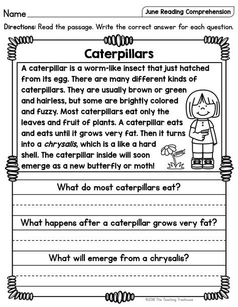 Year 4 Reading Comprehension A Step By Step Comprehension For Year 4 - Comprehension For Year 4