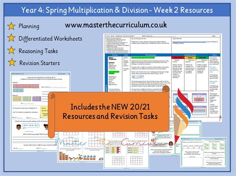 Year 4 Spring Block 1 Week 2 Multiplication Teaching Division And Multiplication - Teaching Division And Multiplication