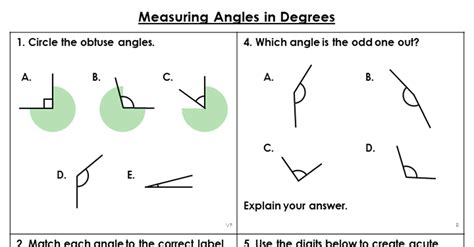 Year 5 Measuring Angles Up To 180 Degrees Measuring Angles Year 5 - Measuring Angles Year 5