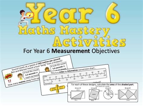 Year 6 Measurement Primary Resources Mastery Year 6 Math Mastery Worksheets - Math Mastery Worksheets