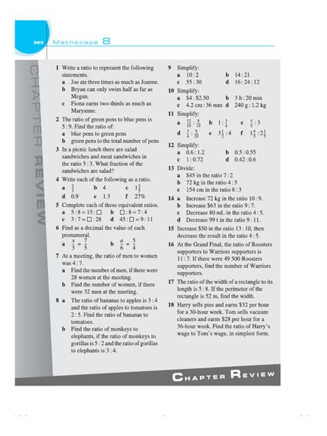 Year 8 Mathscape
