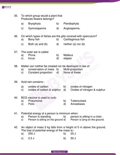 Year 9 Science Exam Papers 2012