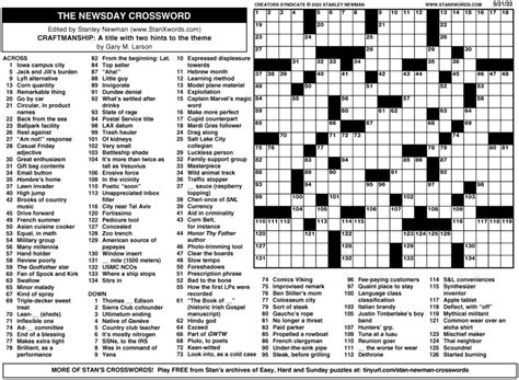 Year End Season Crossword Clue Newsdaycrosswordanswers Com End Of The Year Crossword Puzzles - End Of The Year Crossword Puzzles