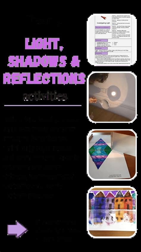Year Three Light Shadows And Reflections Hands On Light And Shadow Year 3 - Light And Shadow Year 3
