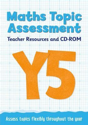 Full Download Year 5 Maths Topic Assessment Teacher Resources And Cd Rom Maths Ks2 