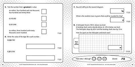 Download Year 6 Maths Reasoning Number And Place Value For Papers 2 And 3 2018 Tests Collins Ks2 Sats Smashers 