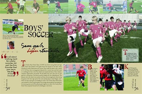 Yearbook Soccer Headlines