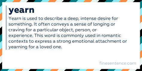 Yearn Synonym