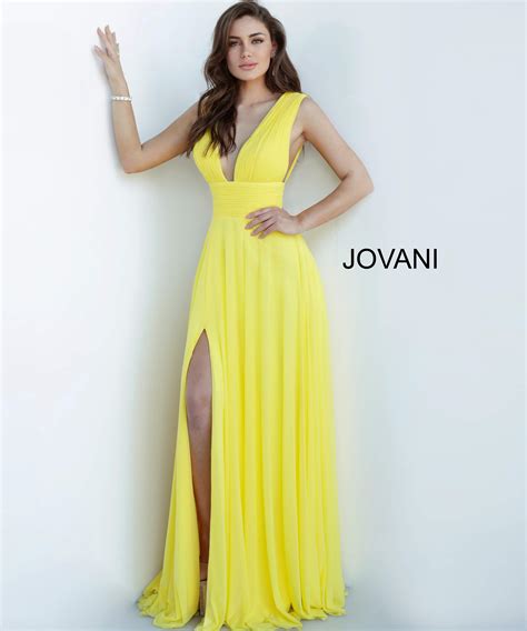 Yellow And Black Prom Dress