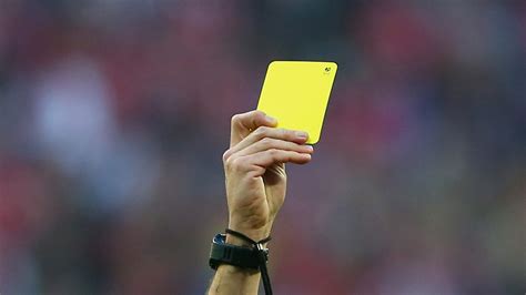 yellow cards england