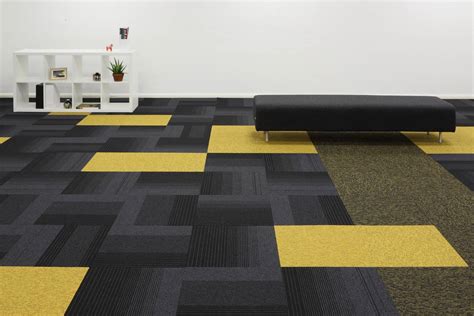 Yellow Carpet Tiles