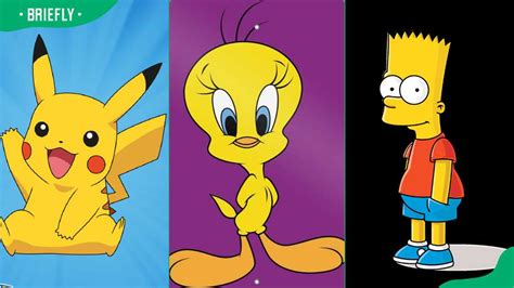 Yellow Cartoon Characters