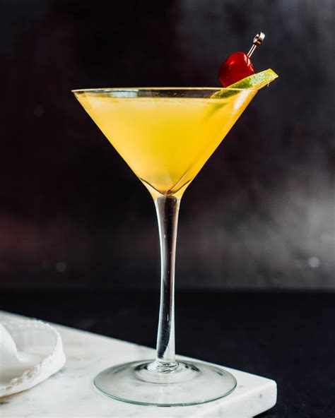 yellow cocktail