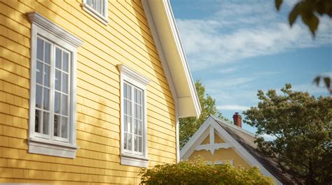 Yellow Vinyl Siding