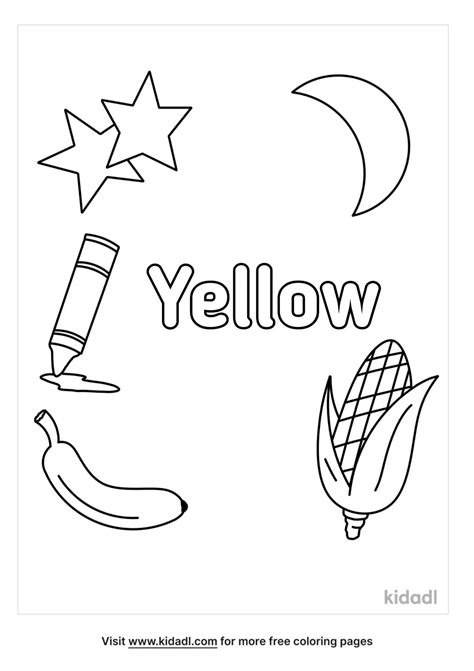 Yellow Wikipedia Color Yellow Coloring Pages - Color Yellow Coloring Pages
