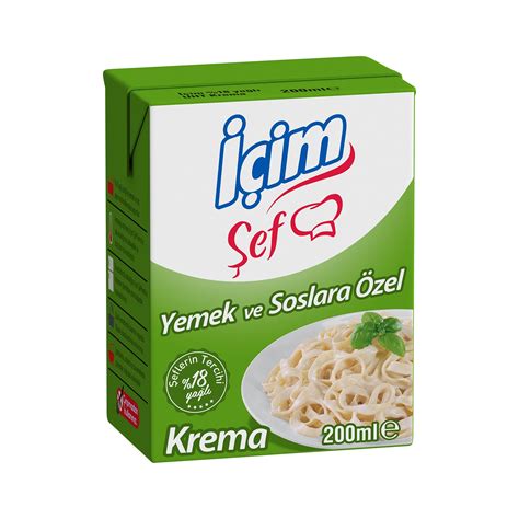 yemek için krema