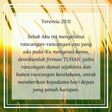 yeremia 29 ayat 11