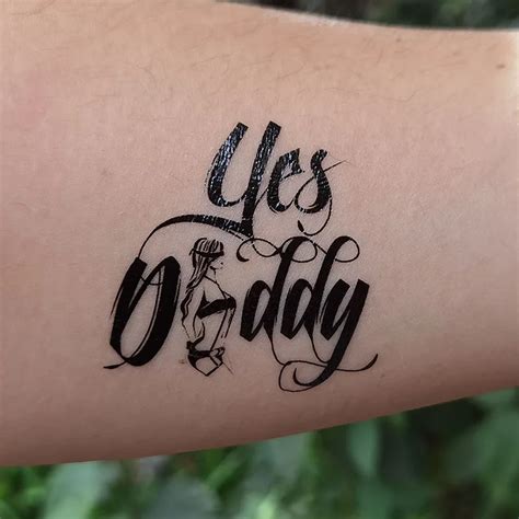 Yes daddy tattoo