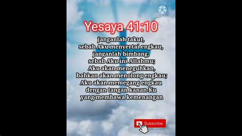 yesaya 41 ayat 10