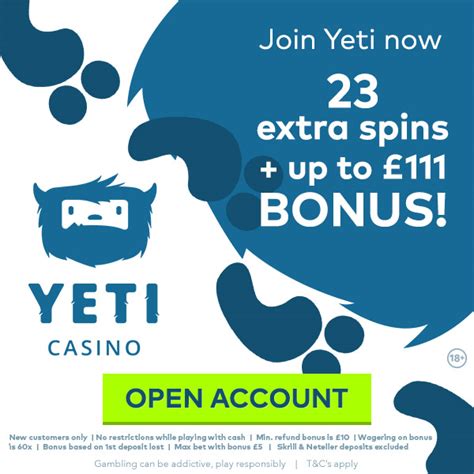 yeti casino no deposit bonus codes 2019/