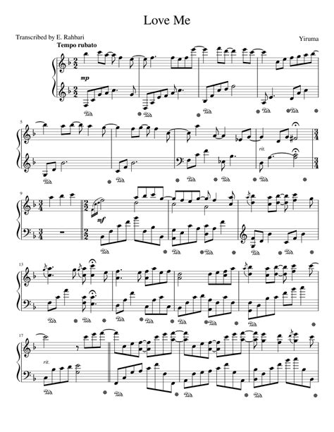 Yiruma Love Me