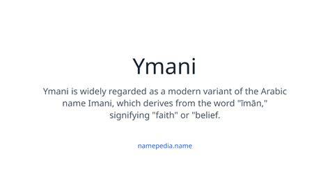 ymani nudes