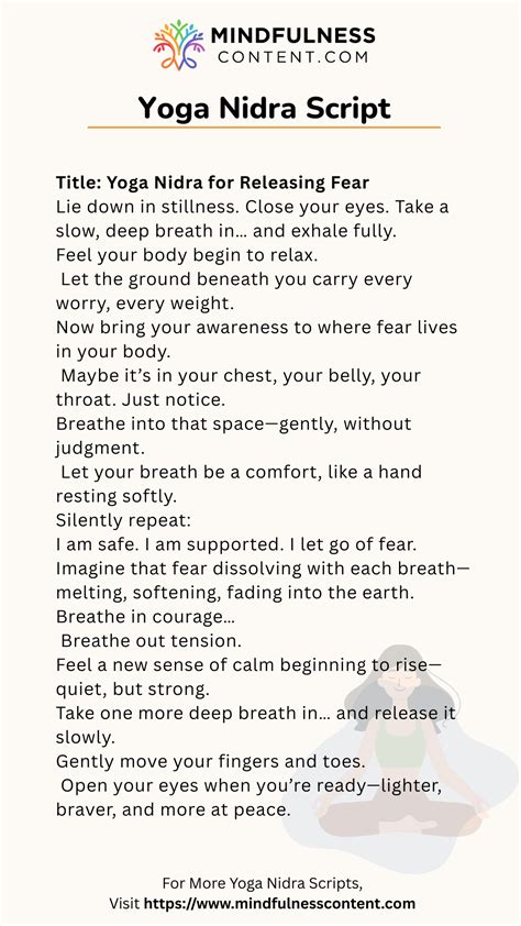 Yoga Nidra Script