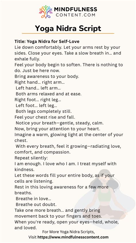 Yoga Nidra Scripts