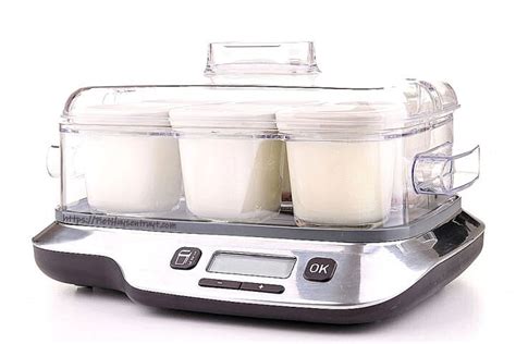 yoghurt maken met machine