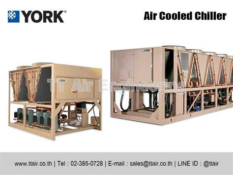 york air cooled chiller model ycaj manual
