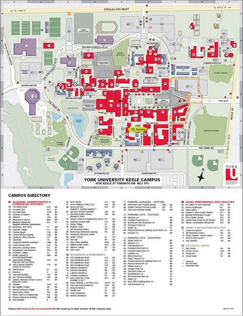 York University Map