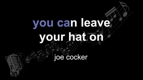 You Can Leave