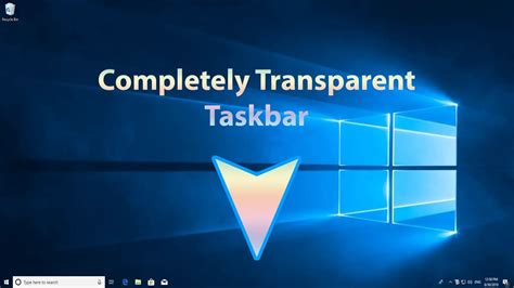You Can Make The Taskbar Taskbarx Transparent With A Rainmeter Skin Called