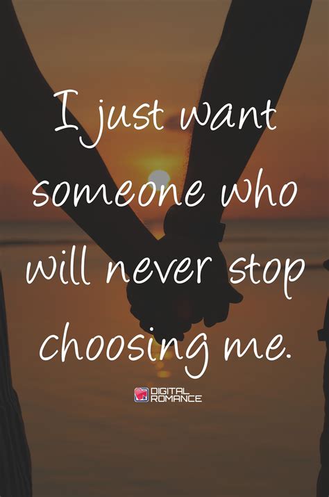 You Choose Me Quotes