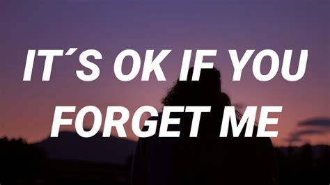 You Forget About Me