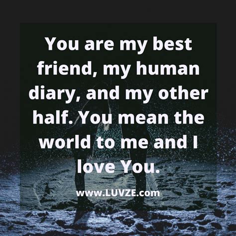 You Mean The World To Me Friend Quotes