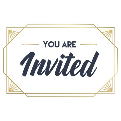 You Re Invited