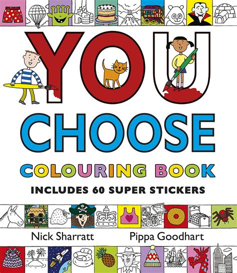 Read You Choose Colouring Book With Stickers 