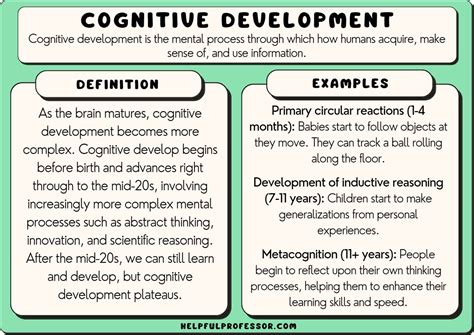 young adults cognitive development