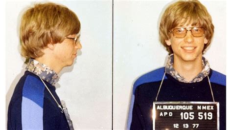 Young Bill Gates Arrested
