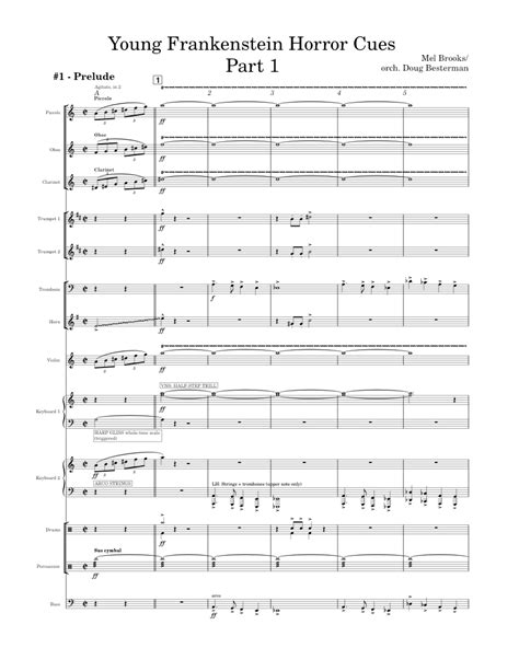 Young Frankenstein Score