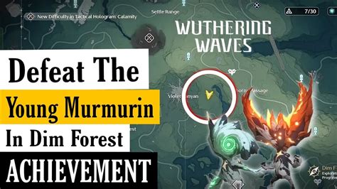 Young Murmurin Dim Forest