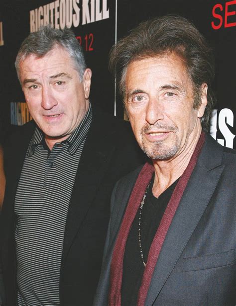 Young Robert De Niro And Al Pacino