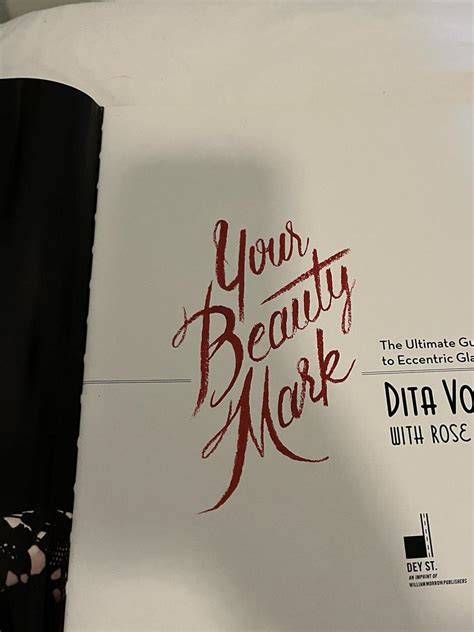 your beauty mark dita