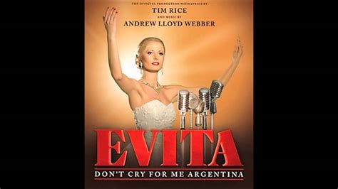 youtube don t cry for me argentina