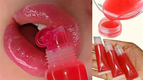 youtube how to make homemade lip gloss without