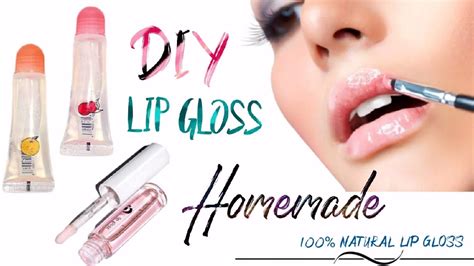 youtube how to make homemade lip gloss