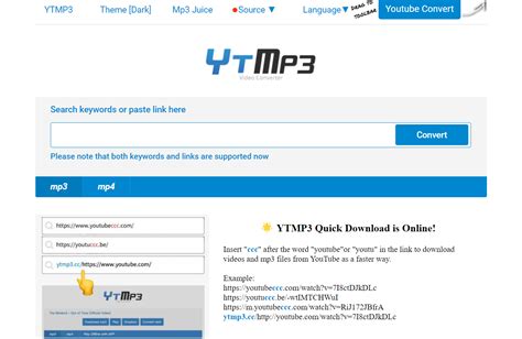 ytmp3 converter -- download